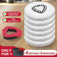 6mop+1brush(only fits O-cedar one tank old style)