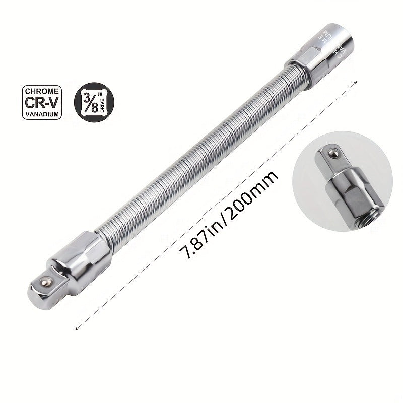 1/2 Inch 35cm Socket Ratchet Wrench & Flex Shaft Set 🔧🚗