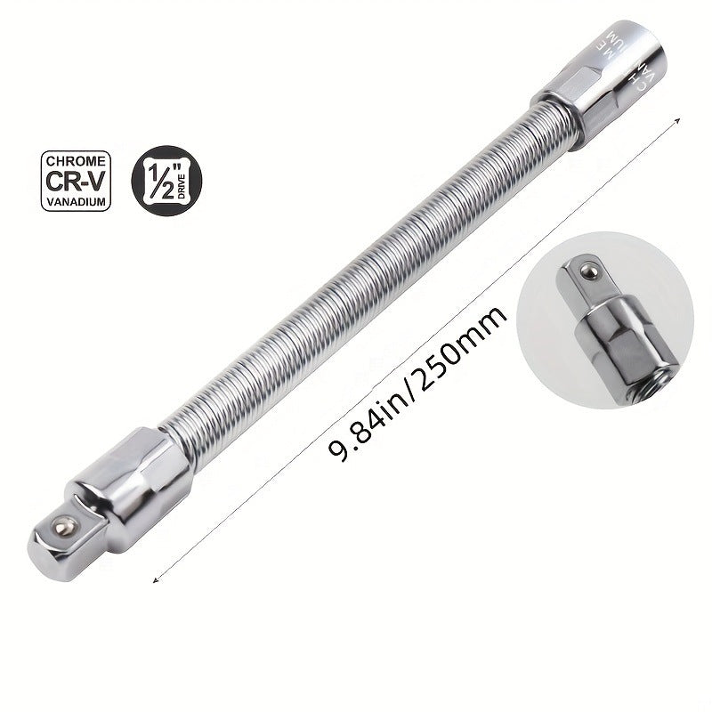 1/2 Inch 35cm Socket Ratchet Wrench & Flex Shaft Set 🔧🚗