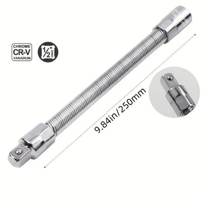 1/2 Inch 35cm Socket Ratchet Wrench & Flex Shaft Set 🔧🚗