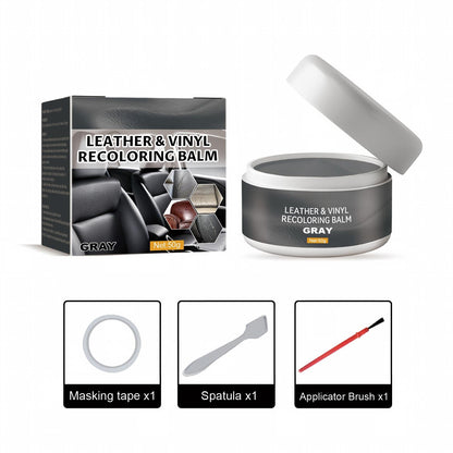 Magic Leather Color Restorer & Repair Paste for Couches, Car Seats and Bags