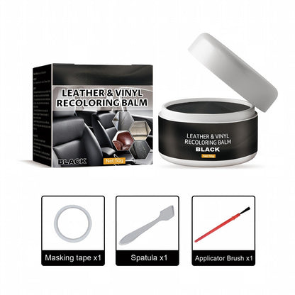 Magic Leather Color Restorer & Repair Paste for Couches, Car Seats and Bags