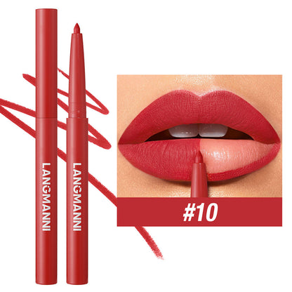 24H Smudge-Proof Matte Lip Liner
