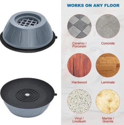 🔇 Anti-Vibration Appliance Pads – Quiet & Stable Living ✨