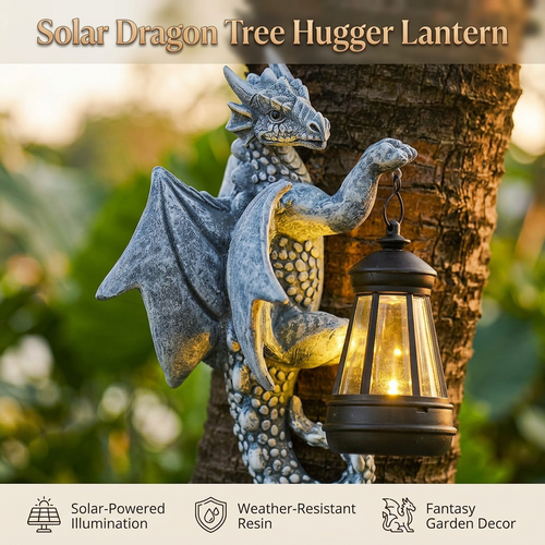 ColoSolar Dragon Tree Hugger Lantern