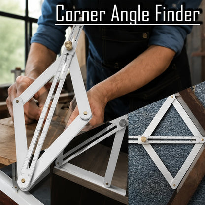 📐 Adjustable Multi-Angle Finder – Measure Once, Cut Right