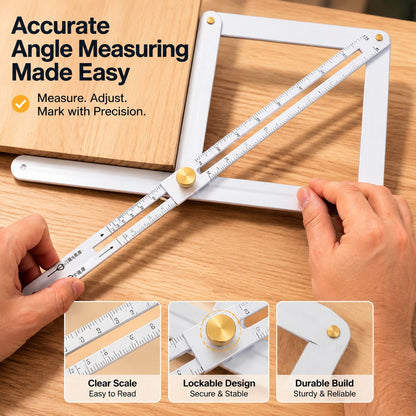 📐 Adjustable Multi-Angle Finder – Measure Once, Cut Right