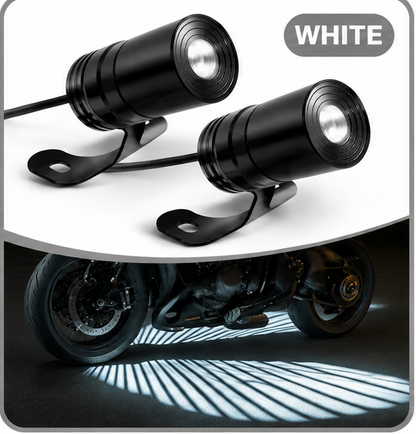 🏍️ Dual Motorcycle Laser Projector Lights