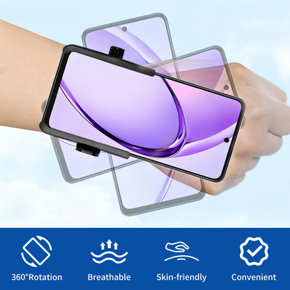 📱 360° Rotating Wrist & Arm Phone Holder – Hands-Free, Secure & Adjustable