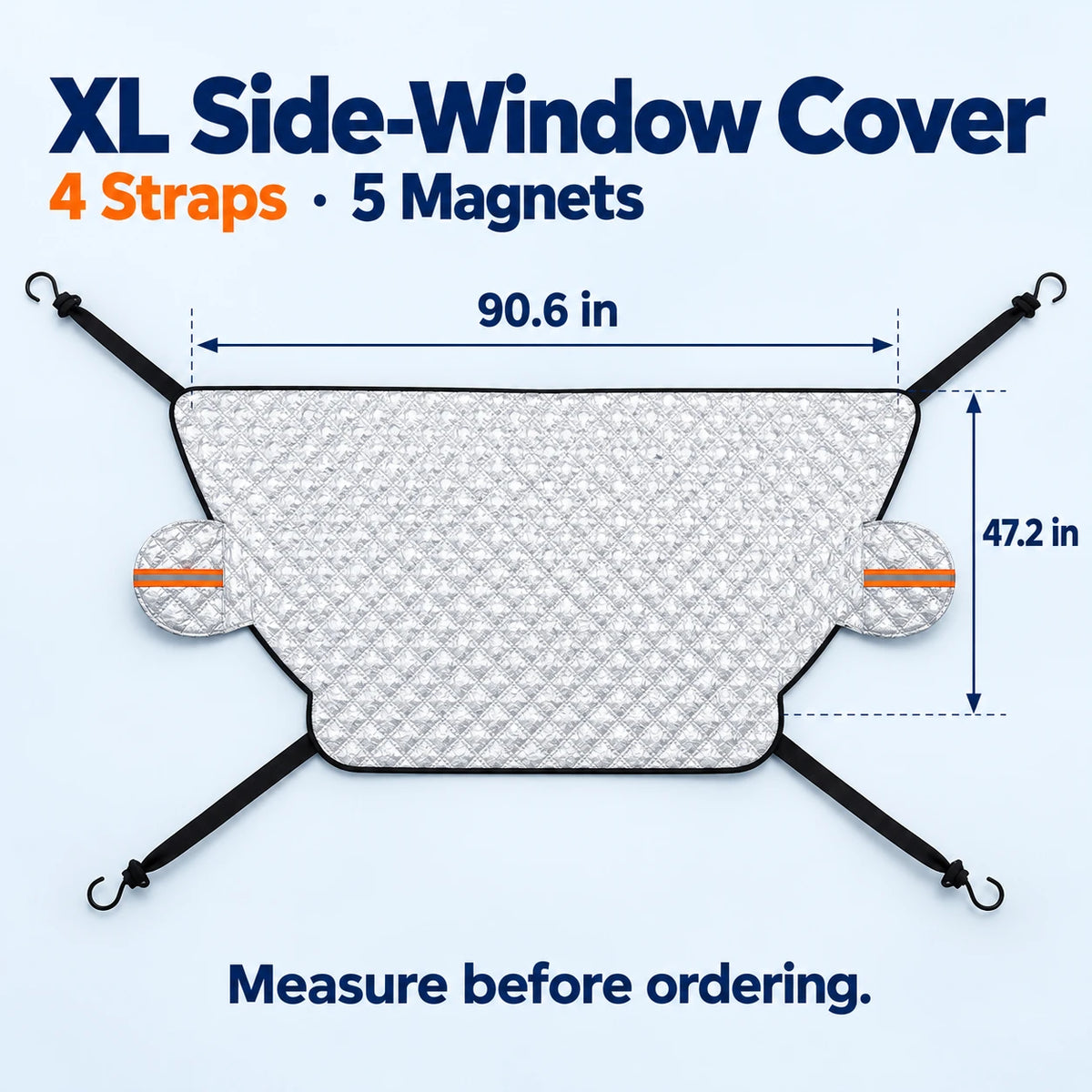 ❄️ Windshield Snow Cover + 2 Mirror Covers | Winter Ready