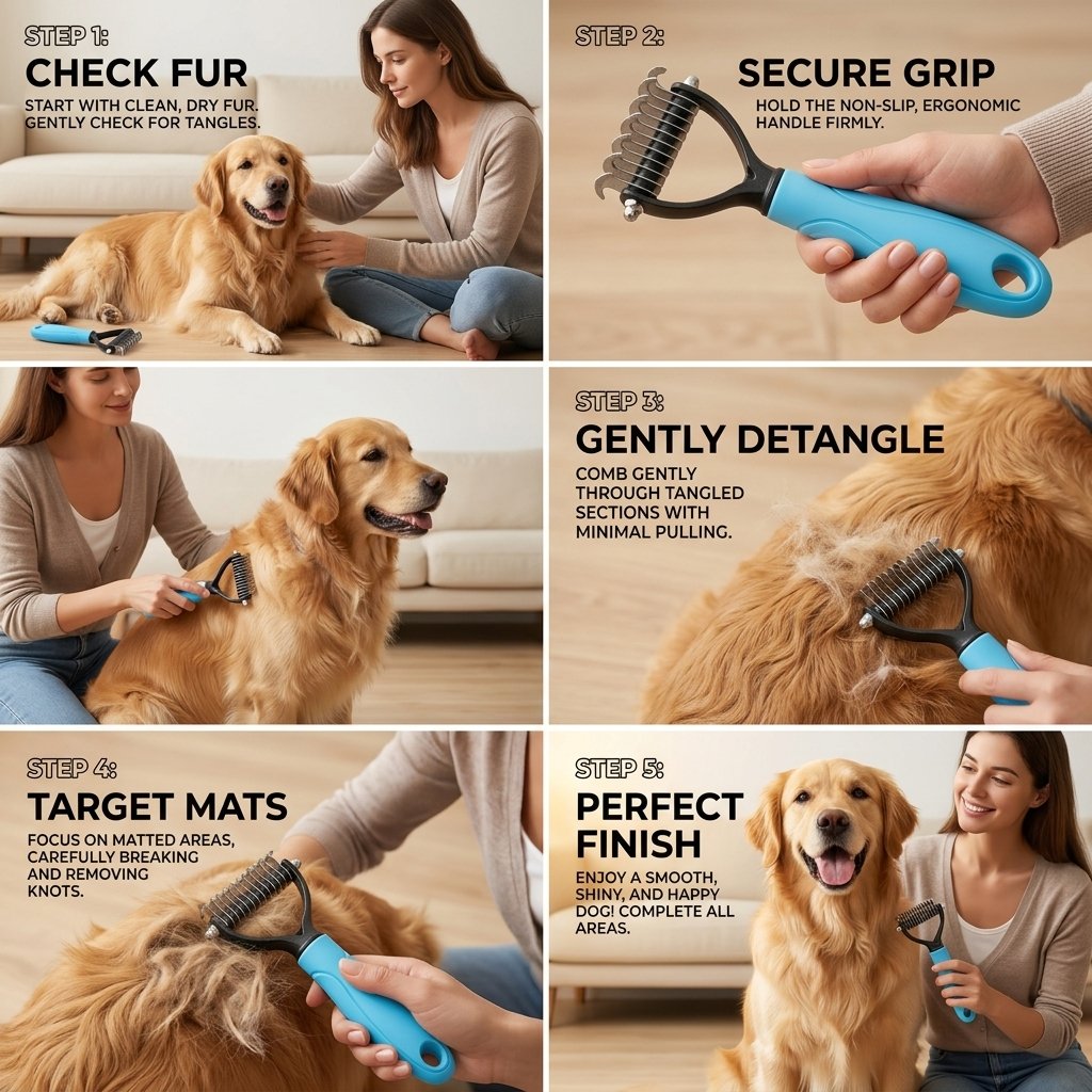🐱🐶Universal Pet Detangling Comb✨