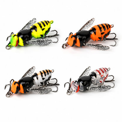 🔥 Last Day 49% OFF – 🐝 Bionic Wasp Topwater Lure That Triggers Explosive Strikes