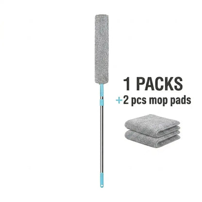 Gap Dust Cleaner with Extendable Pole | Flex Microfiber Duster