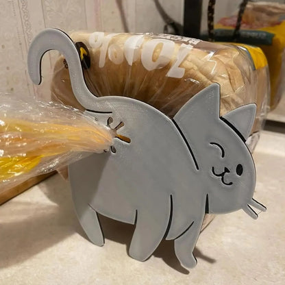 10 Pcs Cat Butt Bread Clip