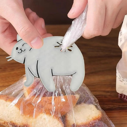 10 Pcs Cat Butt Bread Clip