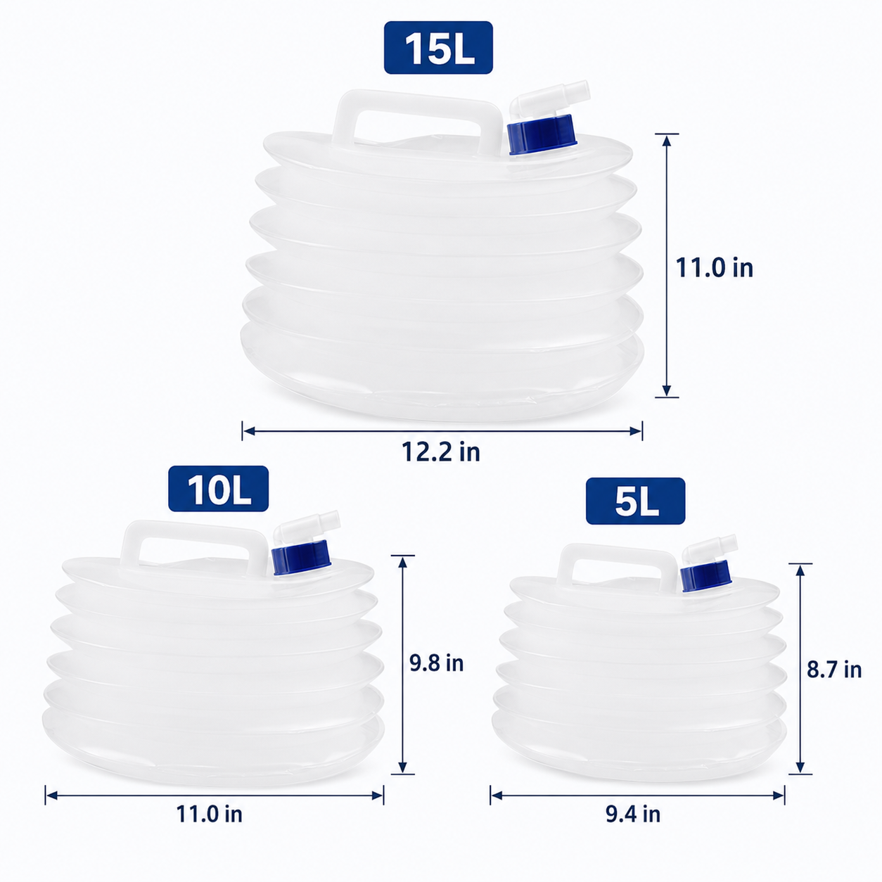 Collapsible Water Bucket 💧
