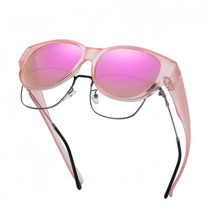 🔥Last Day 49% OFF - 🕶️ Oversized Square Fit-Over Polarized Sunglasses