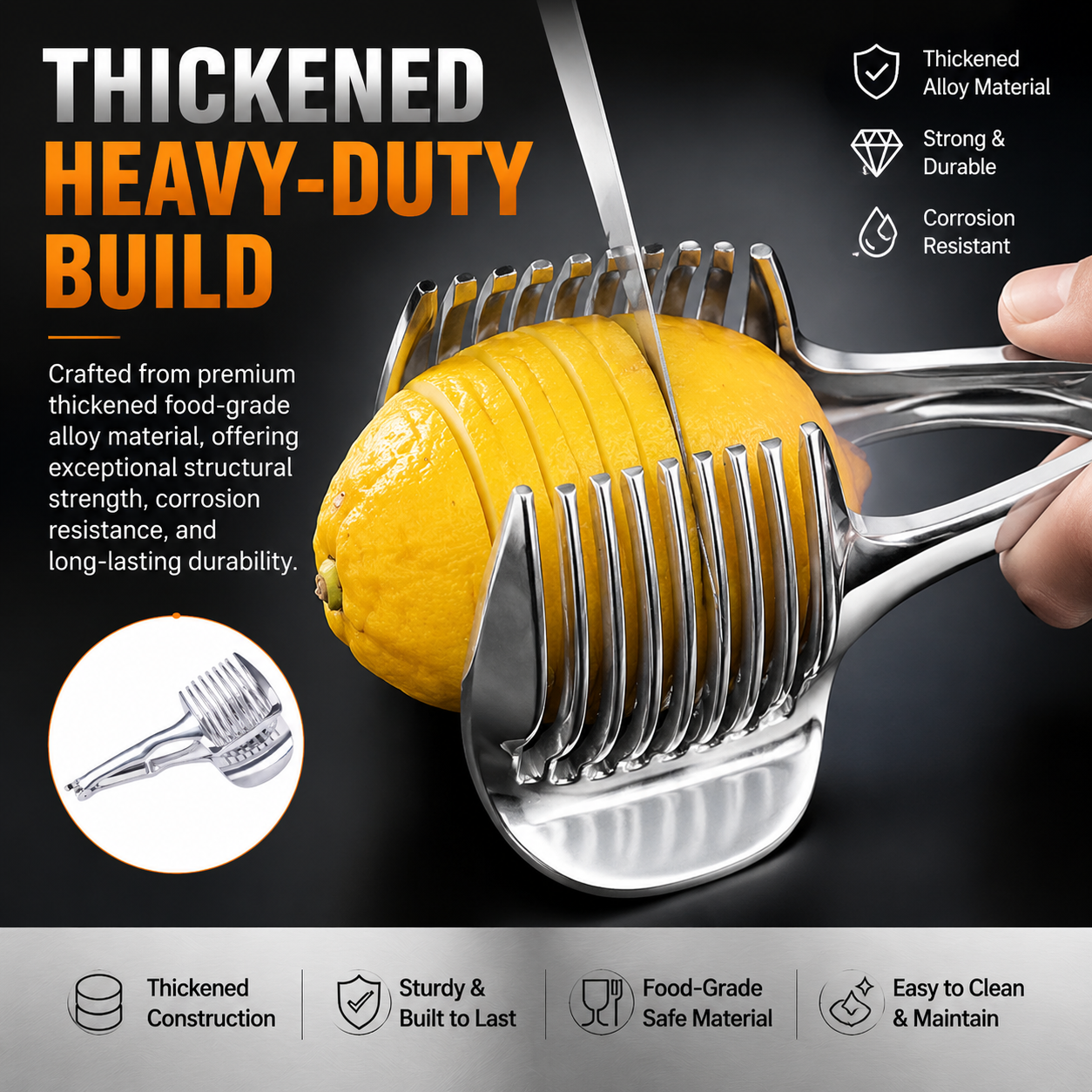 🍋Stainless Steel Multi-functional Slicer