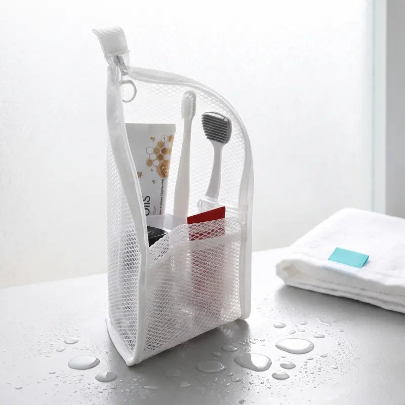 📂Portable Lightweight Mesh Toiletry Bag