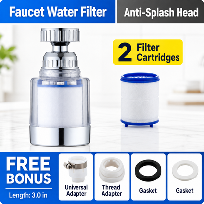 💧 360° Swivel Water Purifier & Aerator