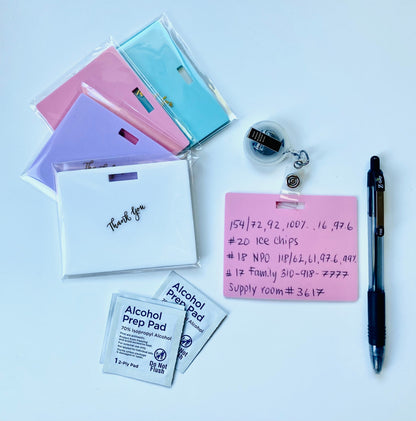 🩺Erasable Badge Note(🖊️Write. Wipe. Repeat.)