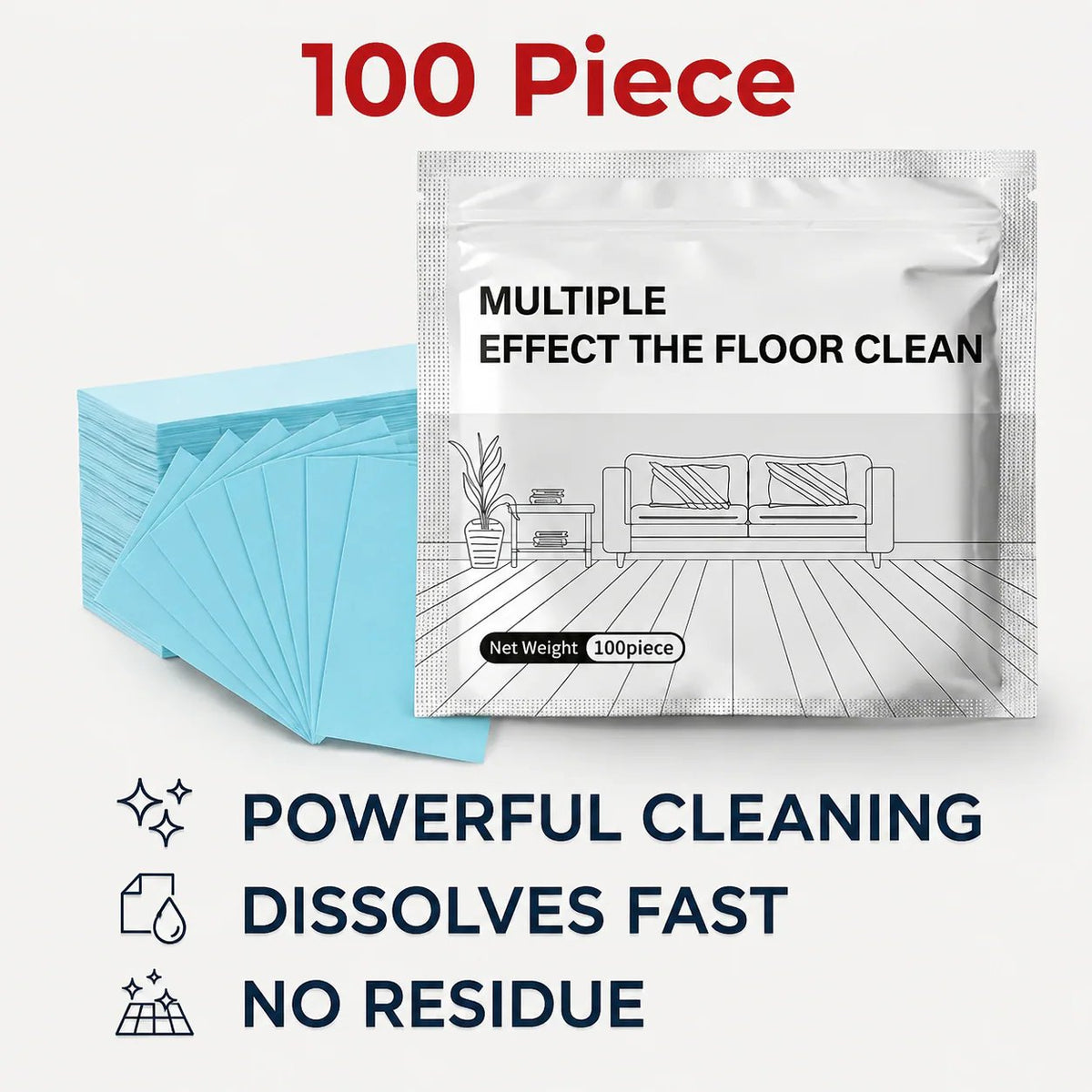 🫧Multi-Surface Antibacterial Cleaner for Hardwood, Tile & Laminate