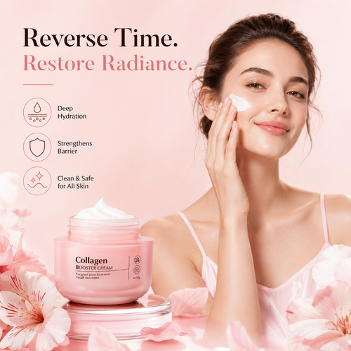 🌸 Radiant Collagen & Nicotinamide Smoothies Cream