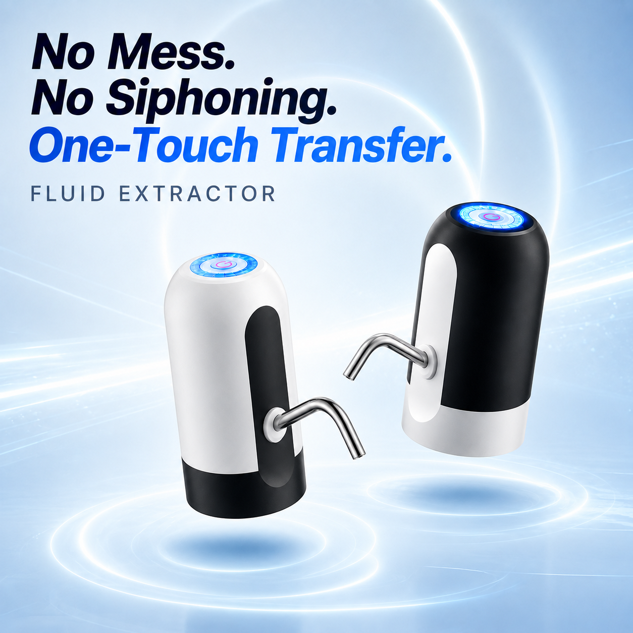 🚗 Cordless Electric Oil Extractor & Fluid Transfer Pump