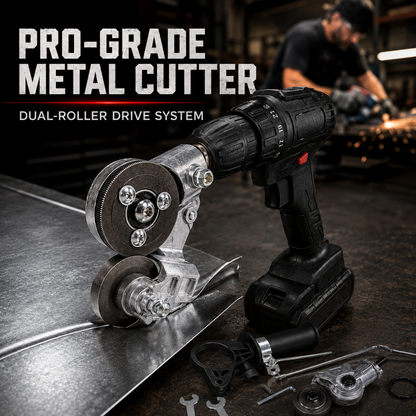 Turn Your Power Drill Into a High-Speed Sheet Metal Shear
