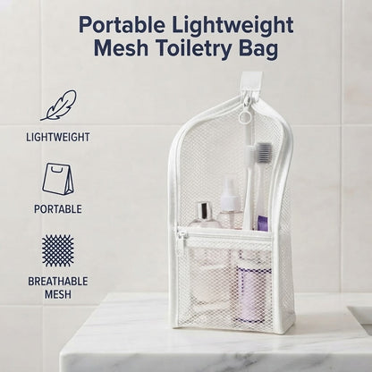 📂Portable Lightweight Mesh Toiletry Bag