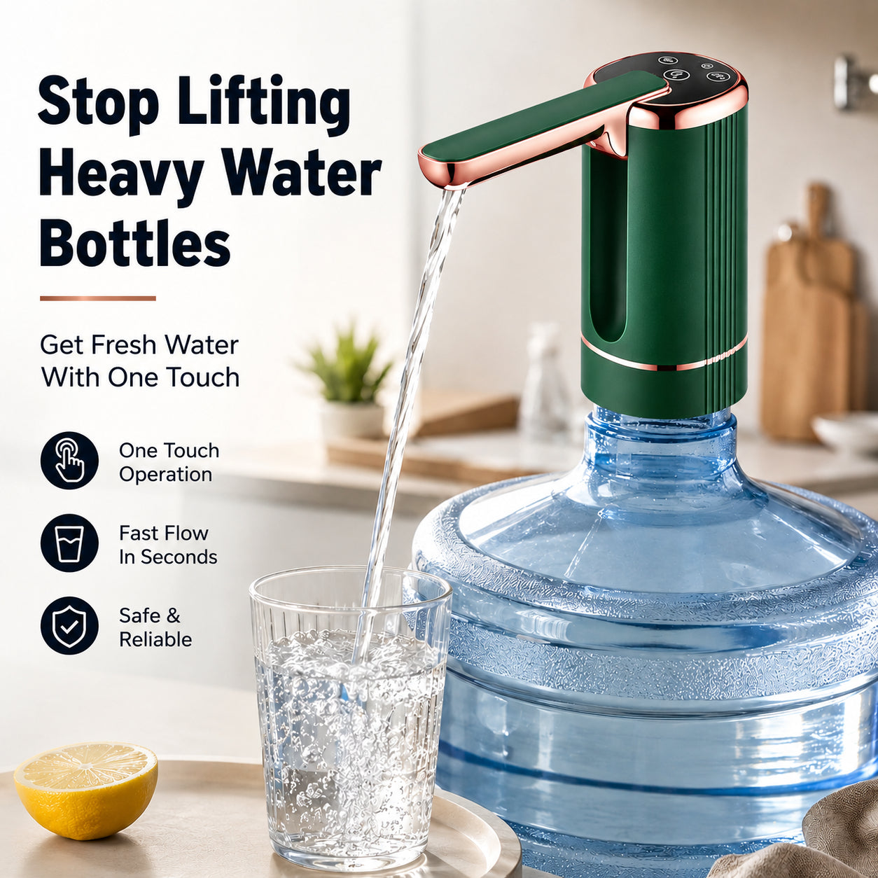 ⚡ The 1-Click Foldable Water Pump (Must-Have!) 💧
