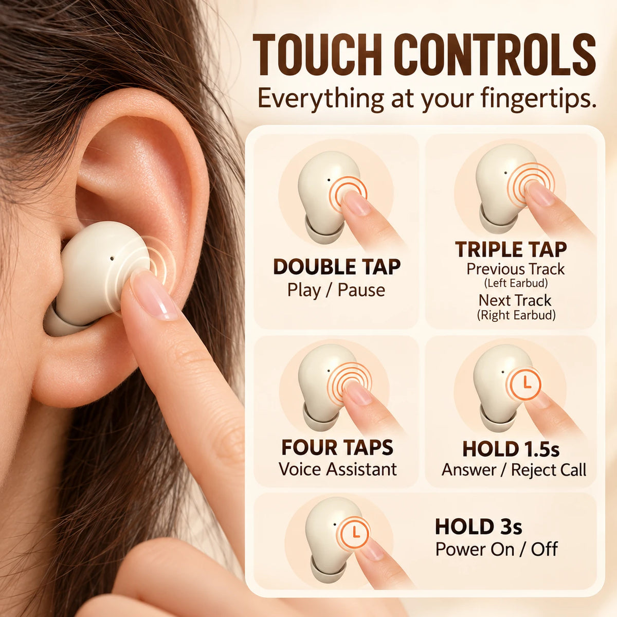 😴 Mini Sleep Earbuds | Sleep Smaller. Listen Better.