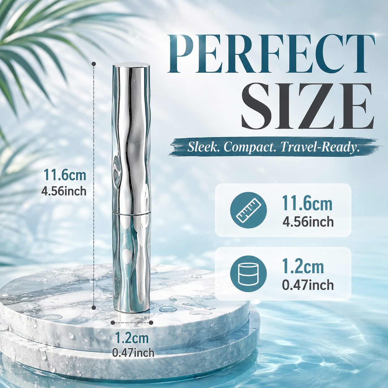 Waterproof Lengthening & Curling Black Mascara