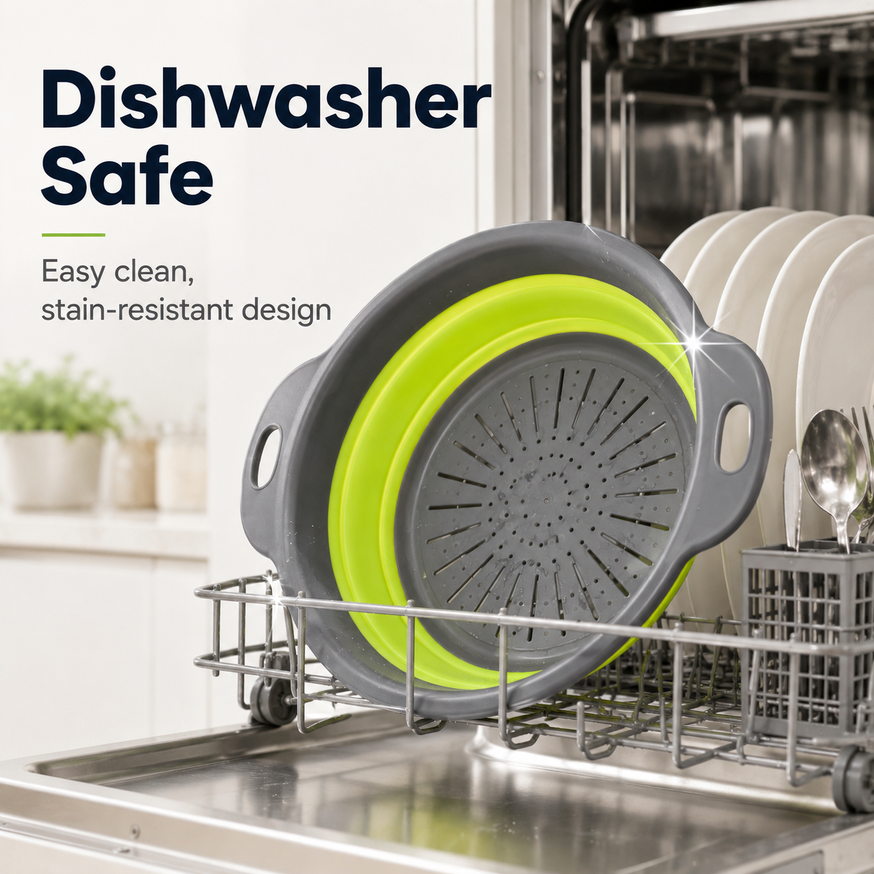 🌊Foldable Drain Basket Set - with Drain Base