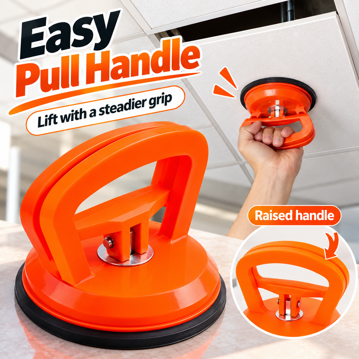 🛠️ Heavy-Duty Suction Cup Puller – Firm Grip for Easy Pulling & Quick Removal ✨
