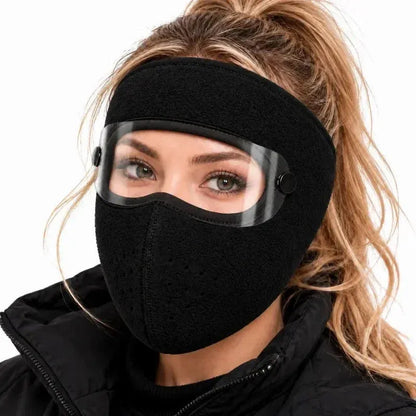 Warm Breathable Face Cover for Winter Cycling & Trail Adventures