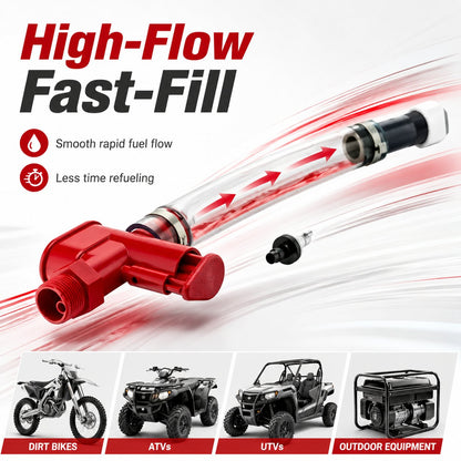⛽ High-Flow Fuel Hose – Fast, Clean Refueling 🚀