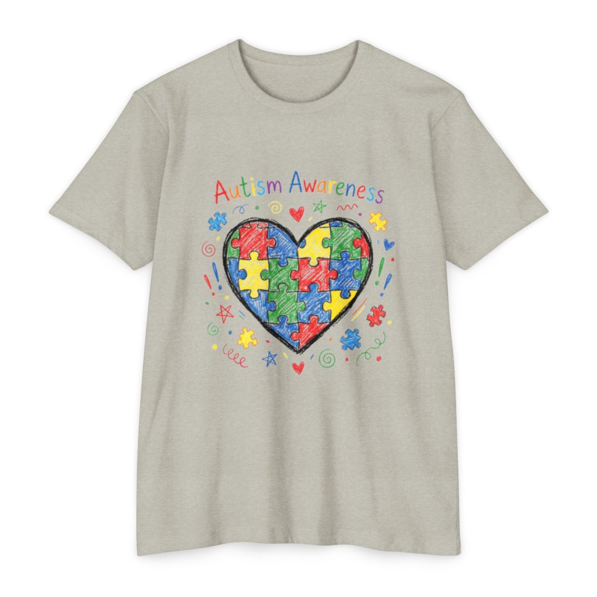 Bully-Proof 100% Cotton Autism Apparel Stitched in Defiance. 💙