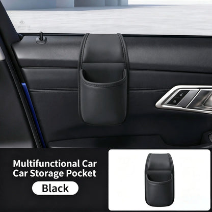 🚘Premium Leather Car Door Storage Pocket
