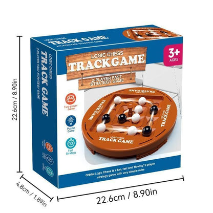 ♟️🧠 Logic Track Chess – Ultimate 2-Player Strategy Game ✨