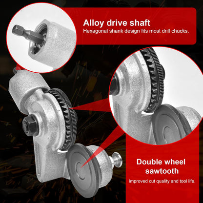 🛠️Sheet Metal Cutter Drill Attachment