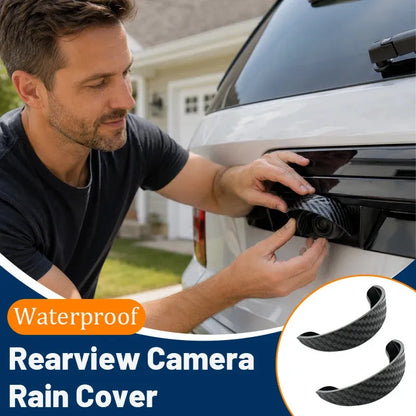 🌧️ Universal Car Camera Rain Shield – Clearer Rear View in Rain & Splash 🚗