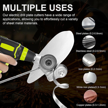 🛠️Sheet Metal Cutter Drill Attachment