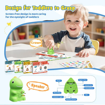 Dinosaur Talking Flash Cards for Kids – Turn Playtime Into Fun Learning Moments