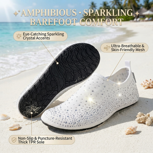 🔥 Women's Barefoot Aqua Socks: All-in-One for Beach, Swim, Yoga & Home