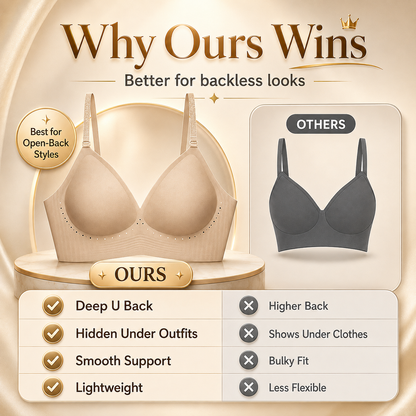 🌬️ Seamless Air-Vent Low Back Bra