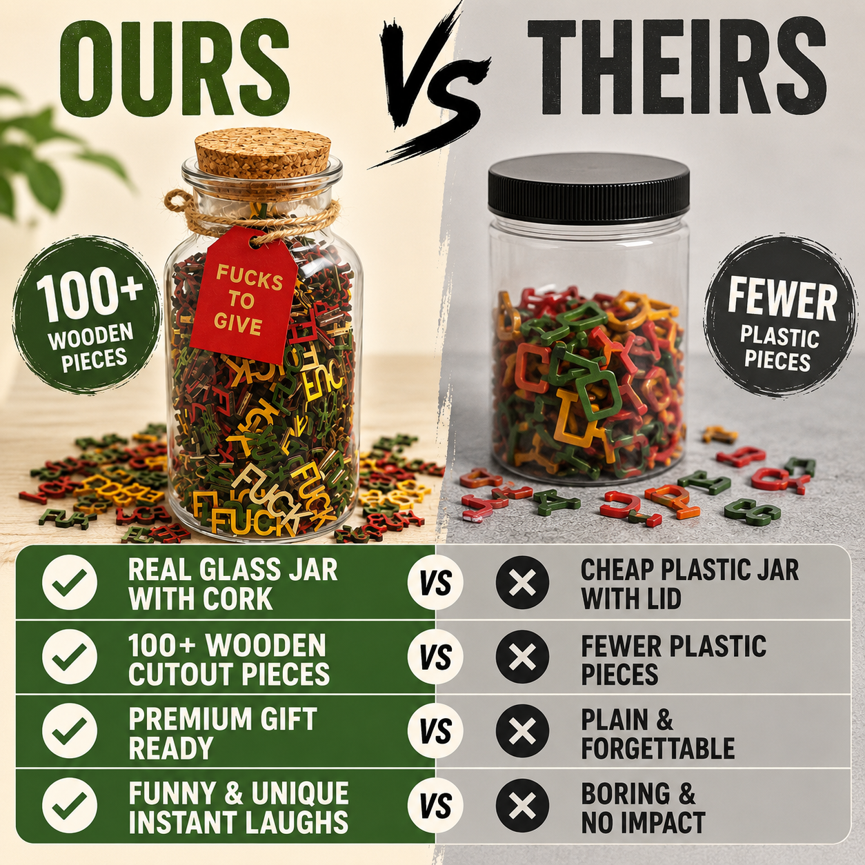 A Jar of Fs to Give – Funny Office Gag Gift💡