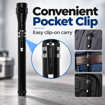 🧲Retractable Magnetic Pickup Tool - Retractable Magnet with LED Flashlight
