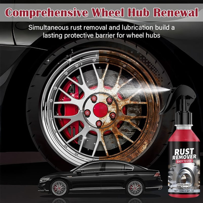 NANO METAL RUST REMOVER POLISHING SPRAY FOR TOOLS, CARS, BIKES, GRILLS, BOLTS, FIREARMS & MORE