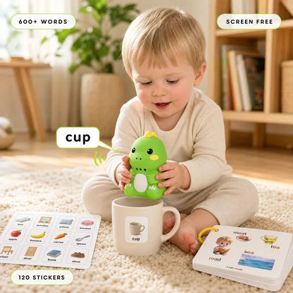 Dinosaur Talking Flash Cards for Kids – Turn Playtime Into Fun Learning Moments